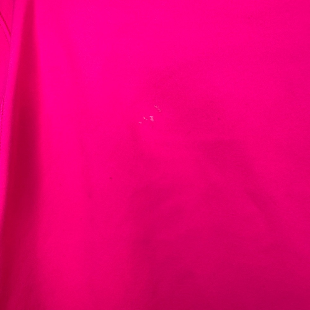 Buffbunny Phantom Waist Hot Pink Hibiscus Zip-Front Jacket XXL - Picture 7 of 9